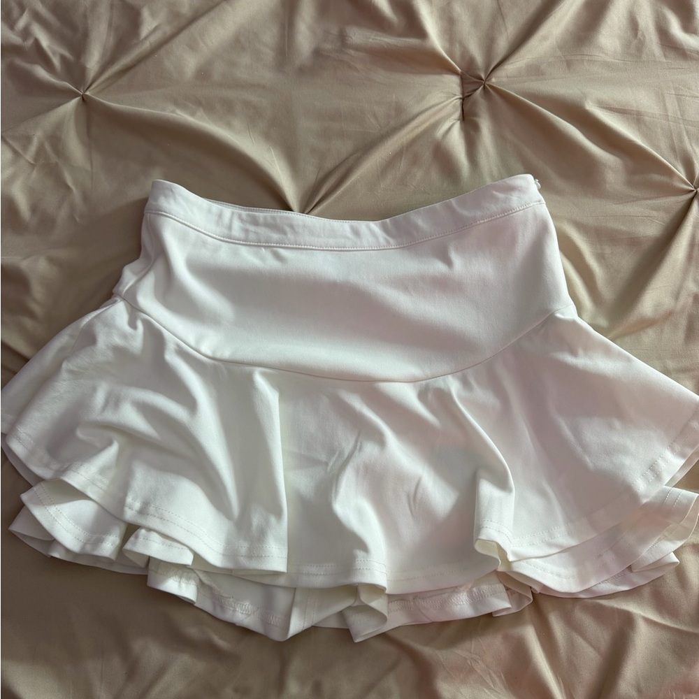 SHEIN Elegant White Skirt